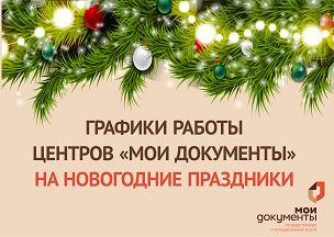 Графики работы центров «Мои Документы» Воро-нежской области на новогодние праздники. Графики работы центров «Мои Документы» Воро-нежской области на новогодние праздники.